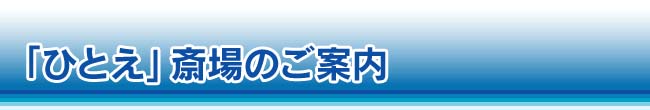 「ひとえ」提携ホールのご案内