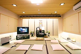 施設　控室・宿泊
